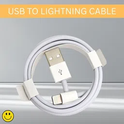 NRP Lightning Cable 1 m USB A to Lightning Cable, Charger Cable Compatible for iphone 11/12/13/14proJ118-image-90