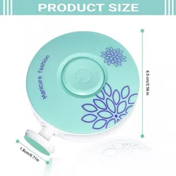 threadfluant Manicure Baby Nail Trimmer File Electric Safe Nail Clippers image 2