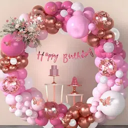 pd decor Printed Birthday Decoration Kit Balloon-picture-34