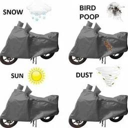 exciting collections Waterproof Two Wheeler Cover for Hero image 3