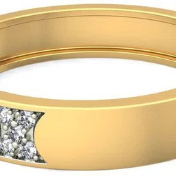avsar AVR543YB 14kt Cubic Zirconia Yellow Gold ring image 5