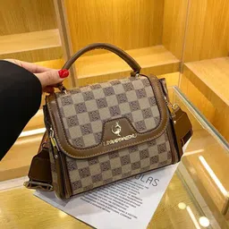 batcat Grey Women Satchel HIGH QUALITY IMPORTED HANDBAG AND SLING BAG WITH LONG ADJUSTABLE BELT AND CLASSY-picture-19