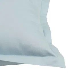 house this Blue Cotton Solid 16x16 inches Cushion Covers (Pack of 2) image 4