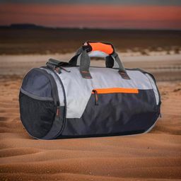 house of common 25 L Gym Duffel Bag - Sports Gym Bag Travel Duffel Bag(S-18*1 1) - Orange-picture-33