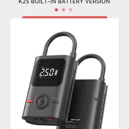 kripara sales Air Pump Digital Display Car, Cycle,Ball 2.5 psi Tyre Air Pump for Car & Bike image 5