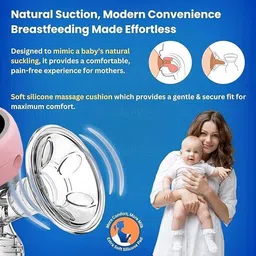 clefairy Electric Breast Pump - BPA Free, Rechargeable, 4 Modes & 9 Levels - Electric image 5