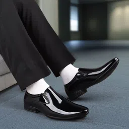 t-rock Stylish Official Formal Wedding Party wear Shoes for Men and Boys Slip On For Men image 1