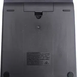 bassonic 12-Digit Big Display 112 Steps Electronic Office Calculator (White) Basic Calculator image 3