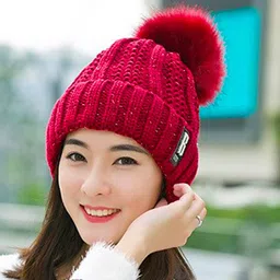 youstylo Woven, Solid Beanie-picture-23