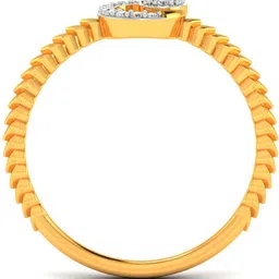 amarta Loving Keepsake 18kt Diamond Yellow Gold ring image 2