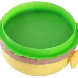 thezonez Burger Lunch Box Classic 4 Containers Lunch Box image 3