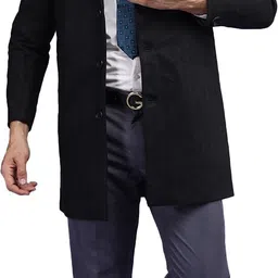 protex Wool Blend Solid Coat For Men image 3