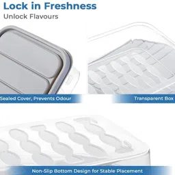 khagay Plastic Fridge Container - 1200 ml image 3