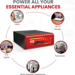 exide 800 VA with 42 Months Warranty Square Wave Inverter image 4