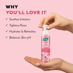 joy Revivify Pink Rose Toner, Refreshing & Hydrating with Hazel & Peppermint Men & Women image 4