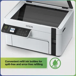 Epson M2110 Multi-function Monochrome Ink Tank Printer (Black Page Cost: 15 Paise) image 4