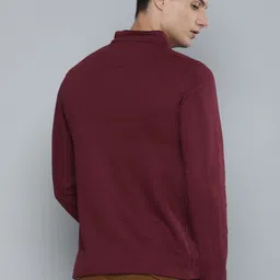 R.Code by The Roadster Life Co. Men Henley Neck Sweatshirt image 3