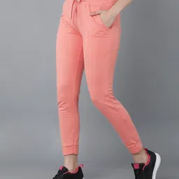 alan jones Women Solid Pink Track Pants-picture-26