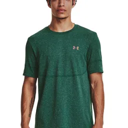 UNDER ARMOUR UA RUSH Seamless Legacy Printed Slim-Fit T-Shirt-picture-14