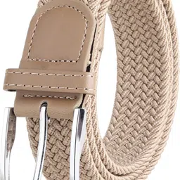 mast & harbour Women Casual, Formal, Evening, Party Beige Nylon Belt-picture-30