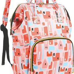 stylora Premium Baby Diaper Bag Spacious, Waterproof Backpack with Multiple Pockets printed diaper bag-picture-11