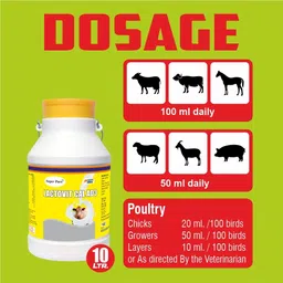 super pure LACTOVIT Cal AD3 Dollu– Calcium & Vitamin AD3 Tonic for Cows, Goats & Sheep Pet Health Supplements image 4