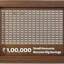 DealGuru Wooden Piggy Bank – Savings Box Coin Bank (Brown) Cash Box-picture-16