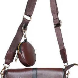 desence Brown Women Sling Bag Trendy sling bag image 5