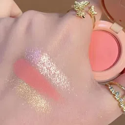 arrx 3 in 1 Blusher Highlighter Eyeshadow Palette Kit Highlighter image 3