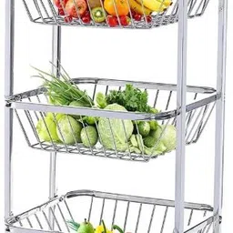 vardayinifancy Stainless Steel Kitchen Trolley image 2