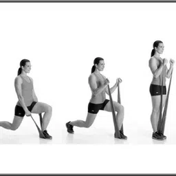 leosportz WHOLE BODY EXERCISER THERA - Latex Band Fitness Band Resistance Band image 2