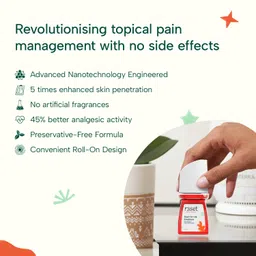 r3set Emulsion - Pain Relief Roll-On For Body Pain I 100% Natural I Liquid image 5