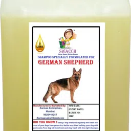 swacch German Shepherd (5 Litre) Conditioning Lemon Dog Shampoo-picture-20