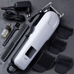 JAMMY ZONES KM-809A Salon-Style Cordless Professonal TrimmerSkin-Friendly A35 Fully Waterproof Trimmer 240 min Runtime 4 Length Settings-picture-34