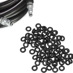 nexonix O RIng, for small bosch high pressure hose oring (ID: 5mm Thick: 1.75mm), 25Pcs Car Head Gasket-picture-13