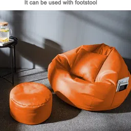 tusalifestyle 4XL Chair Bean Bag Cover (Without Beans) image 5