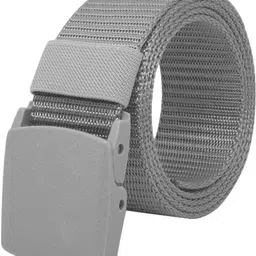 loopa Men Casual Grey Nylon Belt image 1