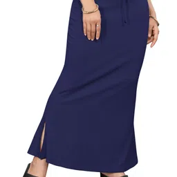 NEXSUS APPARELS NAVY BLUE Lycra Blend Petticoat image 4