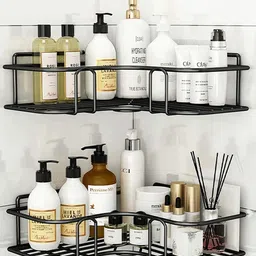 oversesdecor Stainless Steel Wall Shelf image 2