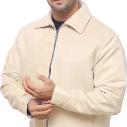 pn dawar knitwear Men Self Design Casual Jacket image 4