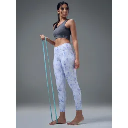 Technosport Lavender Polyester Mid Waist Tight image 2