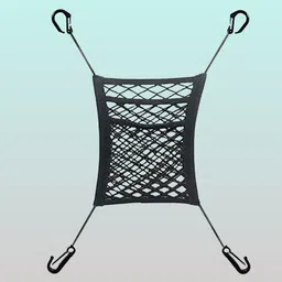 3-Layer Car Mesh Organizer, Seat Back Net Bag, Automotive Seat Back Organizers, Car Multi Pocket-image-26