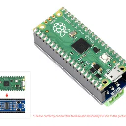 Waveshare 2-Channel UART To RS232 Module for Raspberry Pi Pico, SP3232EEN Transceiver image 3