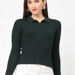 Kalt Women Ribbed Pullover-picture-30