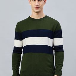 Club York Colourblocked Acrylic Pullover-picture-11