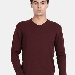 t-base V-Neck Long Sleeves Cotton Pullover-picture-10