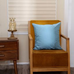 MASPAR Blue Single Fretwork Lattice Floral Square Cushion Covers 145 GSM-picture-27