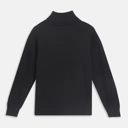 Blue Giraffe Boys Turtle Neck Pure Cotton Pullover Sweater image 2