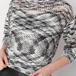 Vero Moda Long Sleeves Open Knit Pullover image 4