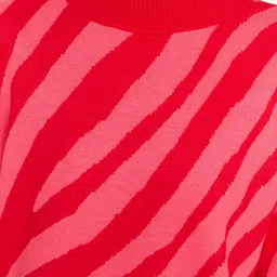 Trendyol Striped Mock Collar Acrylic Pullover Sweater image 3